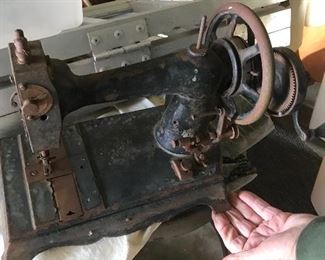 antique sewing machine