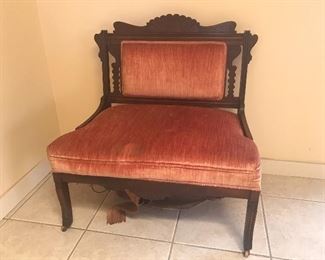 Settee. Antique chair