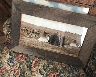 Rustic picture frames