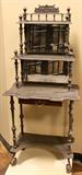 cast iron victorian etagere