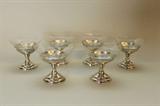 Set of 6 Sterling Parfaits