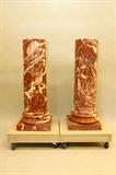 marble column pedestals