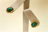 Pair of Vintage 18k Earrings