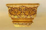 Gilt Bracket with Leaf Detail