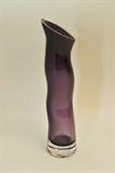 Tall Purple Art Glass Vase