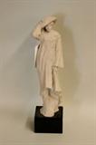 1980 Austin Prod Inc. Statue of a Woman in a Hat