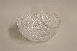 Hobstar Bowl with Diamond Cut