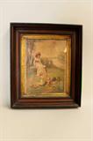 Framed Victorian Print
