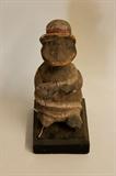 Carved Turtle Folk Art Sculpture