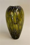 Green Art Class Vase