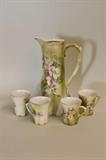 Nippon Pitcher with Four Cups