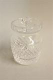 Cut Crystal Jam Jar