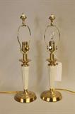 Pair of Lenox Porcelain Lamps
