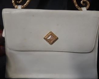 Vintage Edouard Rambaud white purse