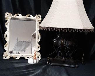Folk art and vintage home decor