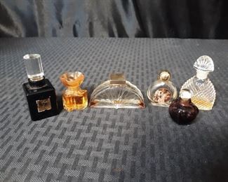 Vintage Mini Perfume Bottles