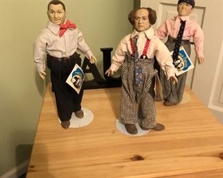 The Three Stooges Figurines