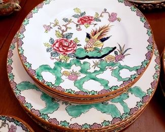 #10 - Crown Staffordshire "Rock Bird" China