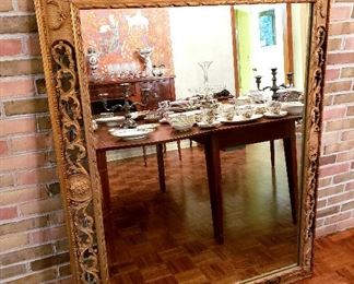 #14 - Large Rectangular Gilt Mirror #1