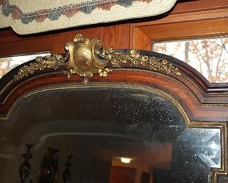 #18 - Tall Antique French Style Mirror