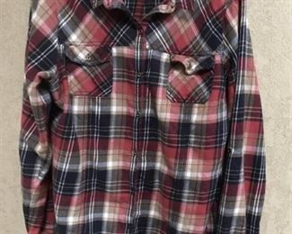 Soft Plaid long sleeve top