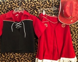 Vintage kids 3 pc cowboy set