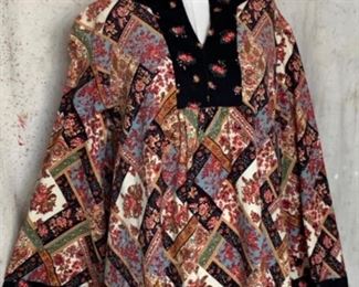 1970s Magical Paisley Caftan 