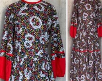 Crazy Eye Test Printed Maxi