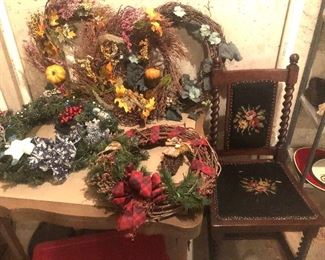 Wreaths and Decor