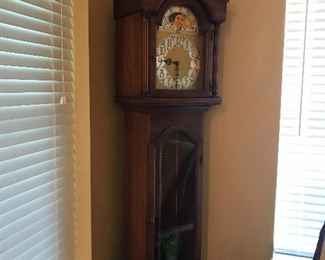 Colonial Grandfather Clock 