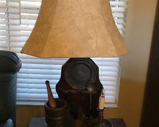 Very interesting lamp, will see if I can get the story 