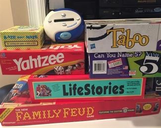 Board Games - perfect for a snowy day!