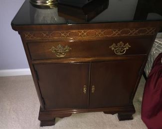 Small decorative chest of drawers.