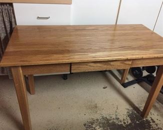 Oak Table or desk.
