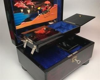 198 1910 Swan Japan Music Box Detailmin