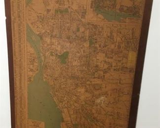 198 Vintage Buffalo Mapmin
