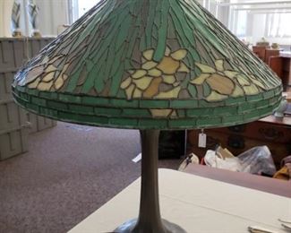 Richard Thorestad Stained Glass Lamp