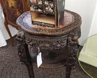 Carved Chinese Table