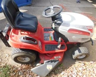 2012 Huskee 42 inch and 18.5 Hp riding lawnmower.