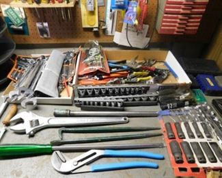Craftsman socket sets and various tools