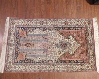 Hand-Knotted wool Pakistan Runner rug 5x3