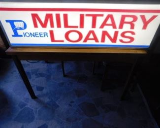 Pioneer Military loan light