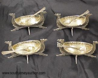  Set of 4 German Silver Viking Ship Salts with German Silver Spoons

Auction Estimate $50-$100 – Located Glassware 