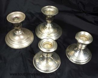  Selection of Sterling Candle Holders

Auction Estimate $50-$100 a pair – Located Glassware

  