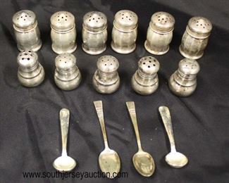  11 Sterling Salts and 4 Sterling Salt Spoons

Auction Estimate $50-$100 – Located Glassware 
