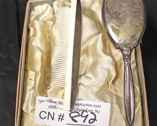  Childs Sterling Brush and Comb

Auction Estimate $40-$80 – Located Glassware 