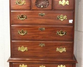  — P A I R — BEAUTIFUL VERY CLEAN CONDITION “Henkel Harris Furniture” SOLID Mahogany

3 Part Queen Anne Full Bonnet Top High Boy Chest with Paperwork and Keys – will be sold separate

Auction Estimate $1000-$3000 each – Located Inside 