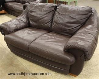  Like New 2 Piece Brown Leather Sofa and Loveseat

Auction Estimate $300-$600 – Located Inside 