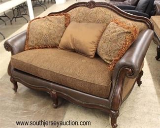 2 Piece Leather and Upholstered Sofa and Loveseat
Auction Estimate $200-$400 – Located Inside