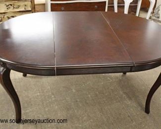 Contemporary “Bernhardt Furniture” 7 Piece Mahogany Dining Room Table and 6 Chairs
Auction Estimate $200-$400 – Located Inside